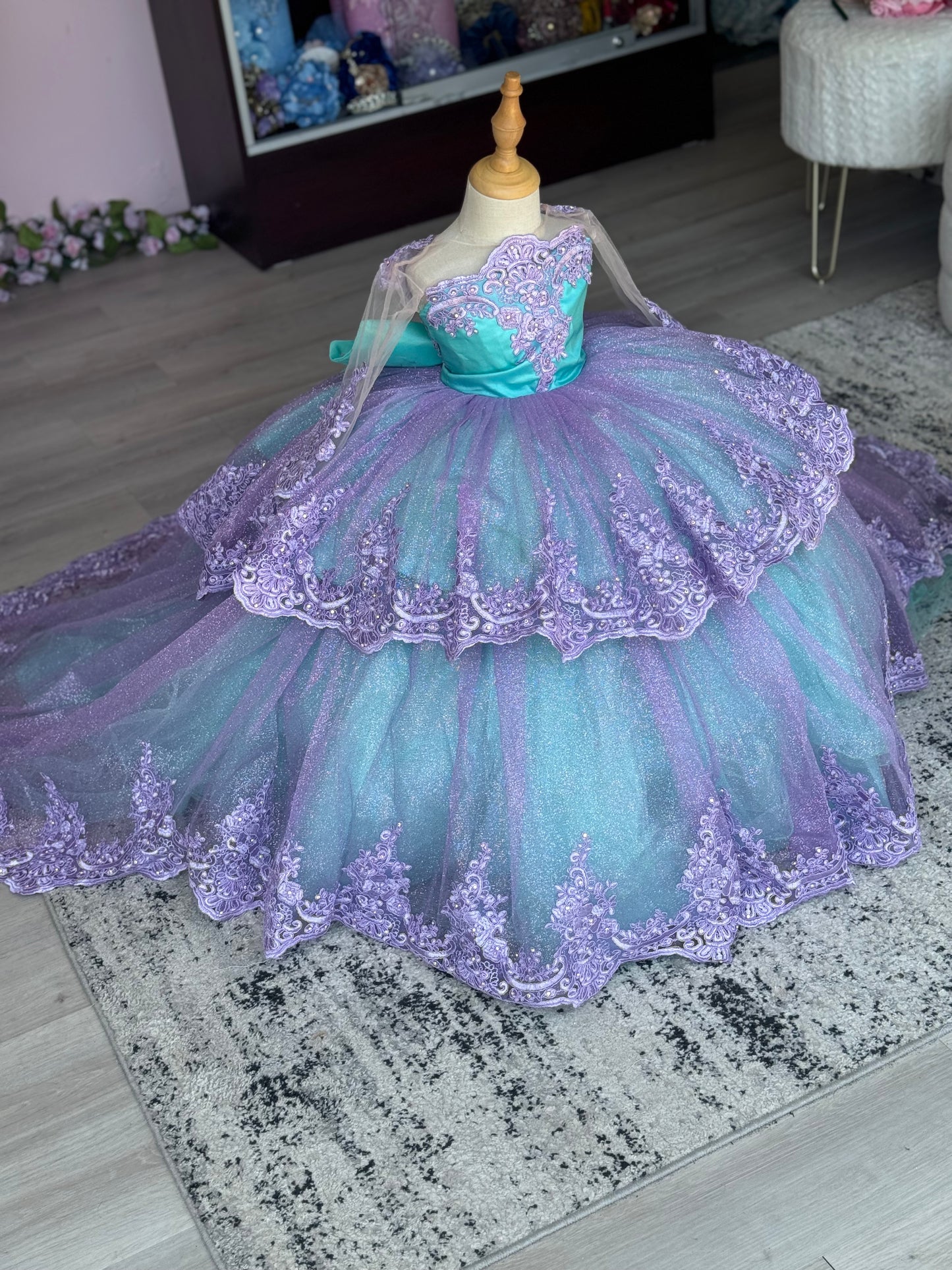 Samania Esp. Aqua/Lilac