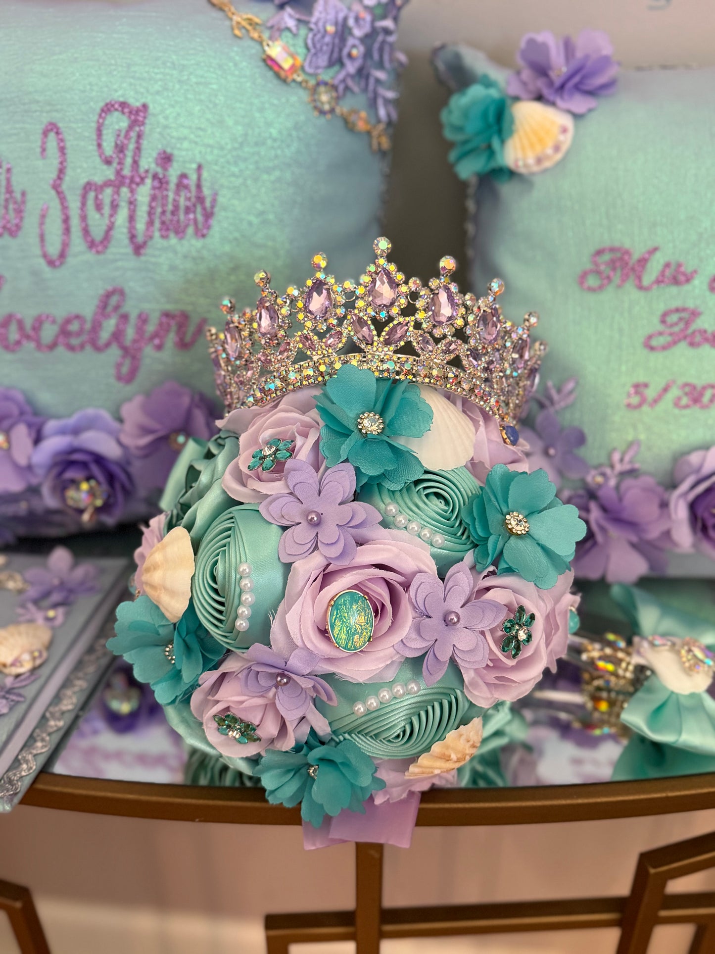 Anahi Aqua/Lilac Deluxe Package