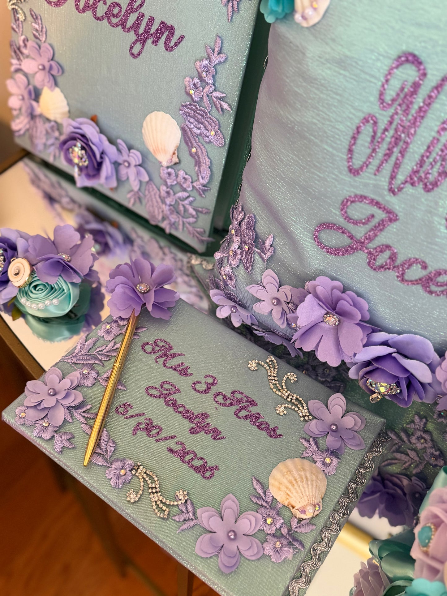 Anahi Aqua/Lilac Deluxe Package