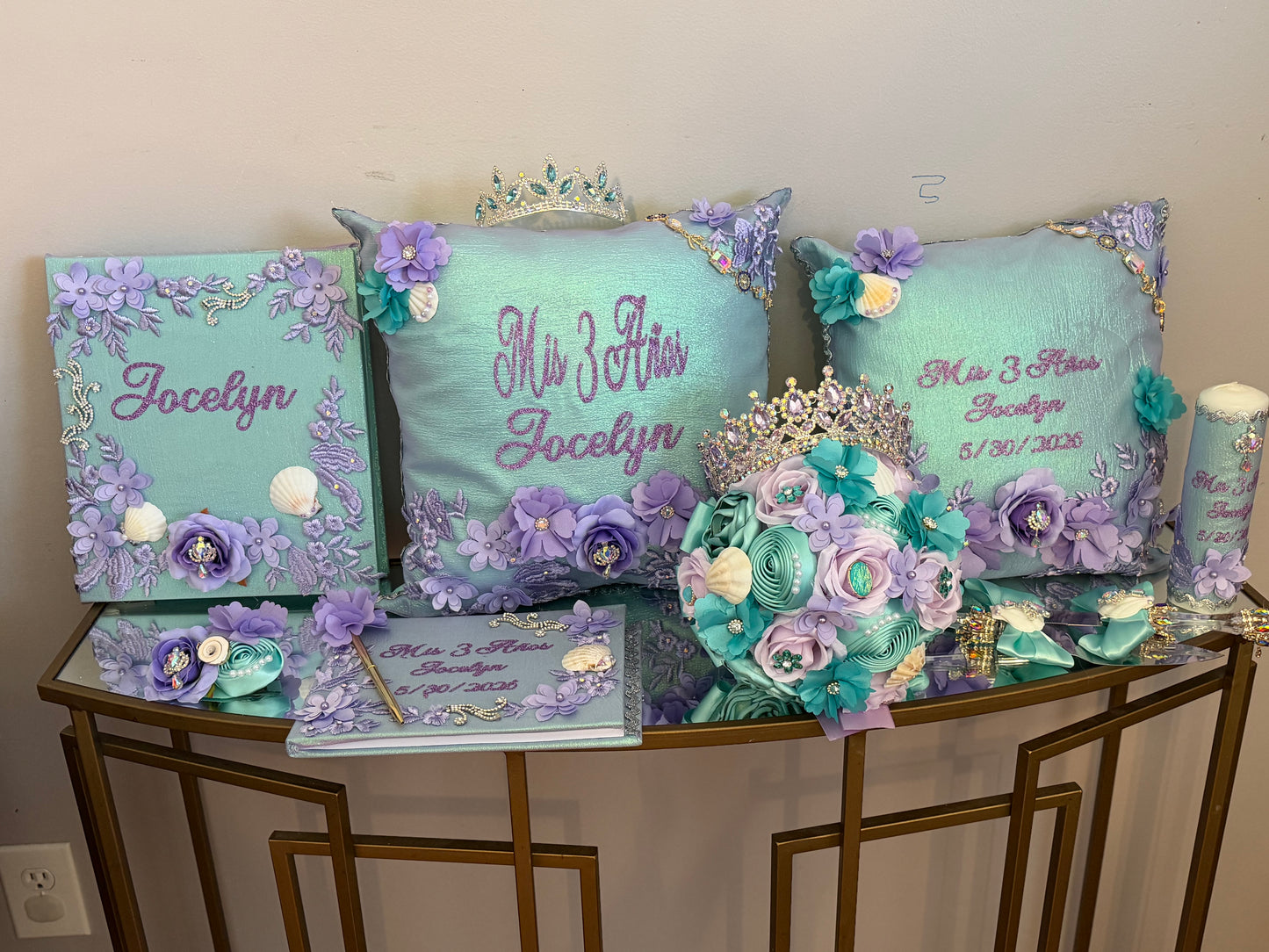 Anahi Aqua/Lilac Deluxe Package