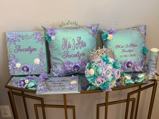 Anahi Aqua/Lilac Deluxe Package