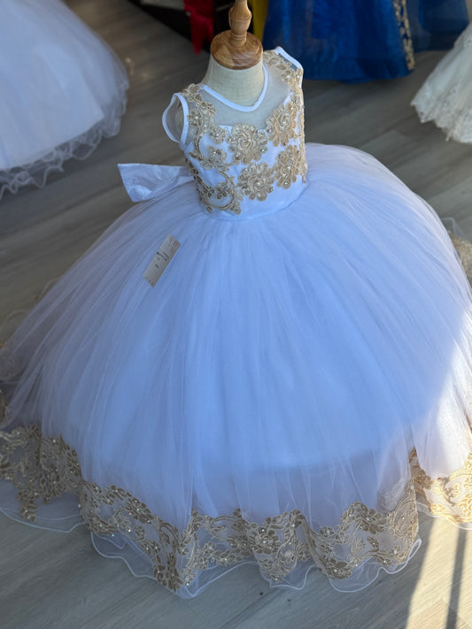 In. Alondra White/Gold