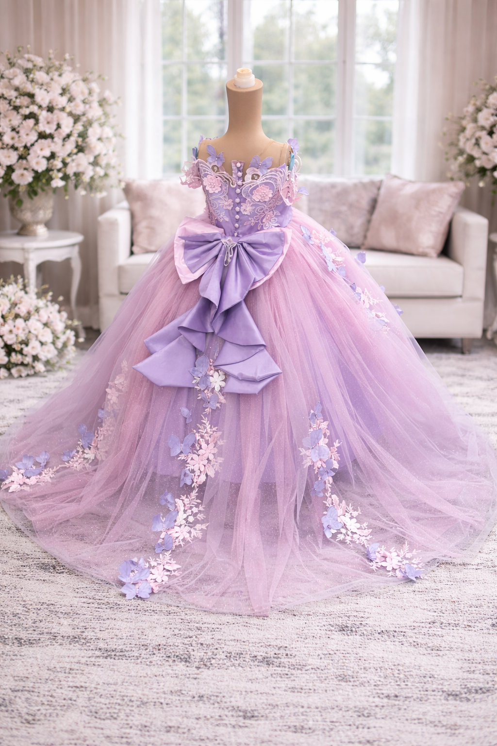 In. Kenia Lilac/Pastel